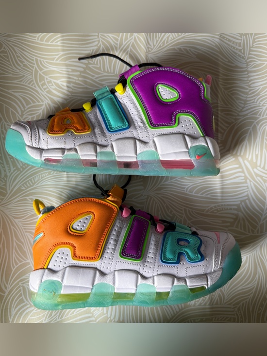 Nike Other - Nike Air More Uptempo White Multi-Color Men’s Size 8 Shoes